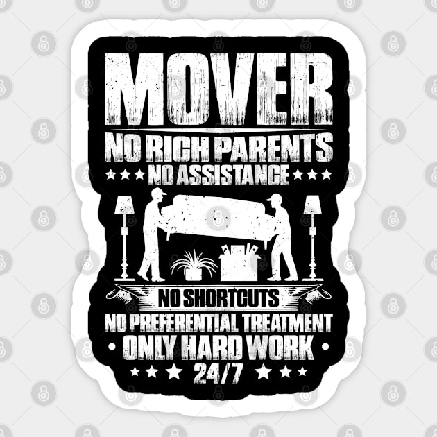 Mover Moving Furniture Mover Remover Removalist Sticker by Krautshirts